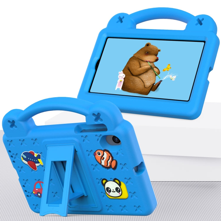 For Walmart Onn 7.0 Gen4 2024 Handle Kickstand Children EVA Shockproof Tablet Case(Sky Blue) - Others by buy2fix | Online Shopping UK | buy2fix