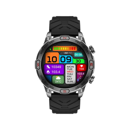 KC86 1.43 inch Color Screen Smart Watch, Support Bluetooth Call / Health Monitoring(Black) - Smart Watches by buy2fix | Online Shopping UK | buy2fix