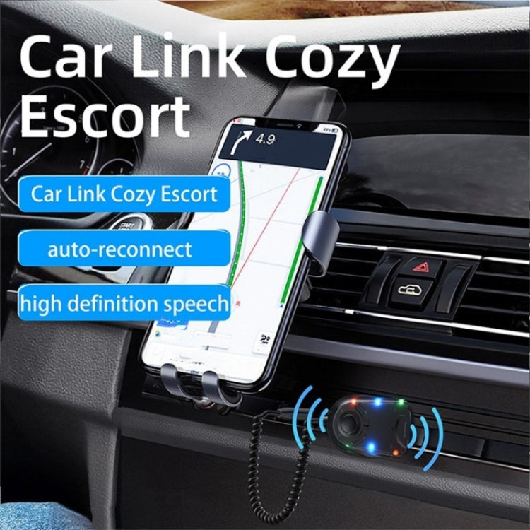 W9 Car Bluetooth Music Receiver USB Bluetooth 5.3 Adapter Wireless Audio Receiver - Bluetooth Car Kits by buy2fix | Online Shopping UK | buy2fix