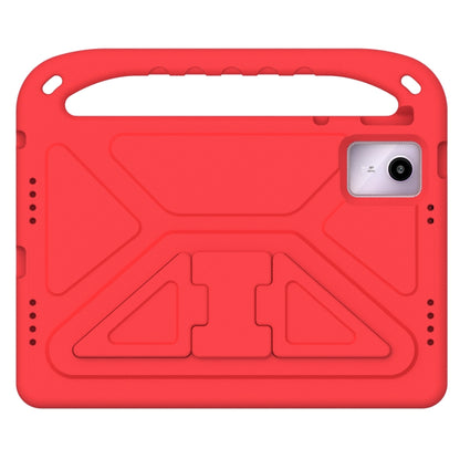 For iPad Pro 13 2024 Handle EVA Shockproof Tablet Case with Holder(Red) - iPad Pro 13 2024 Cases by buy2fix | Online Shopping UK | buy2fix