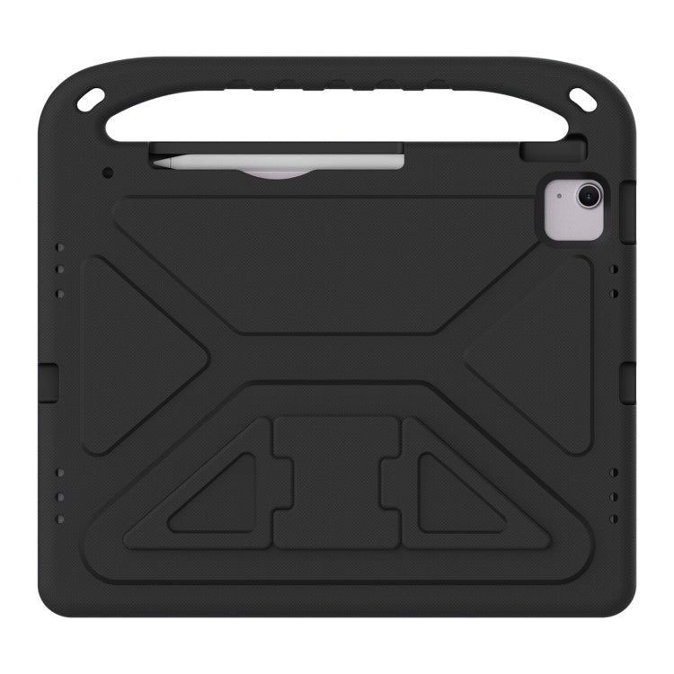 For iPad Air 13 2024 Handle EVA Shockproof Tablet Case with Holder(Black) - iPad Air 13 2024 Cases by buy2fix | Online Shopping UK | buy2fix