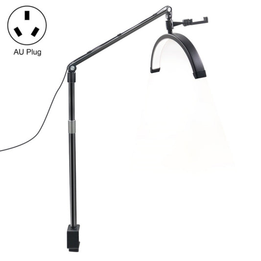 D-M30X 23 inch Half Moon Shape Beauty Manicure Lamp Curved Fill Light, Plug:AU Plug - Selfie Light by buy2fix | Online Shopping UK | buy2fix