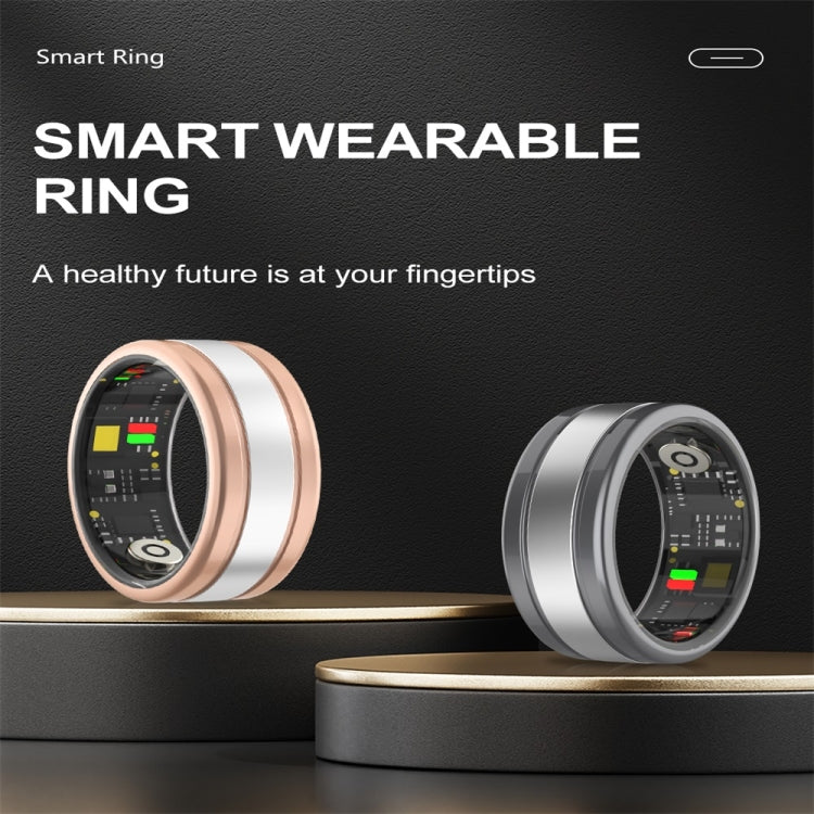 R18 SIZE 11 Smart Ring, Support Heart Rate / Blood Oxygen / Sleep / Multiple Sports Modes(Gold) - Smart Rings / Smart Telephones by buy2fix | Online Shopping UK | buy2fix