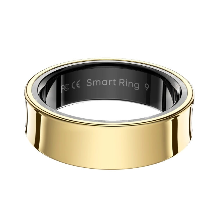 R09 SIZE 12 Smart Ring, Support Heart Rate / Blood Oxygen / Sleep Monitoring / Multiple Sports Modes(Gold) - Smart Rings / Smart Telephones by buy2fix | Online Shopping UK | buy2fix