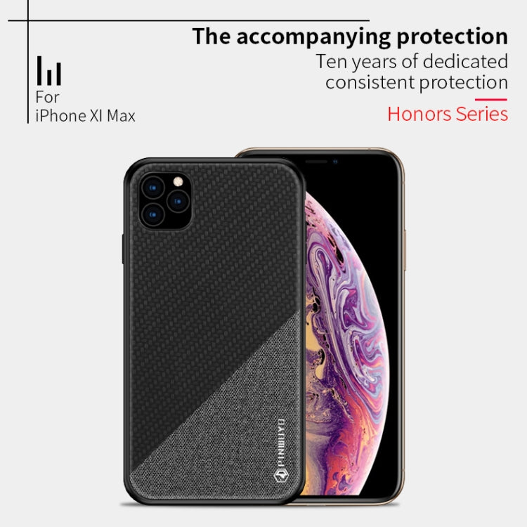 For iPhone 11 Pro Max PINWUYO Honors Series Shockproof PC + TPU Protective Case (Red) - iPhone 11 Pro Max Cases by PINWUYO | Online Shopping UK | buy2fix