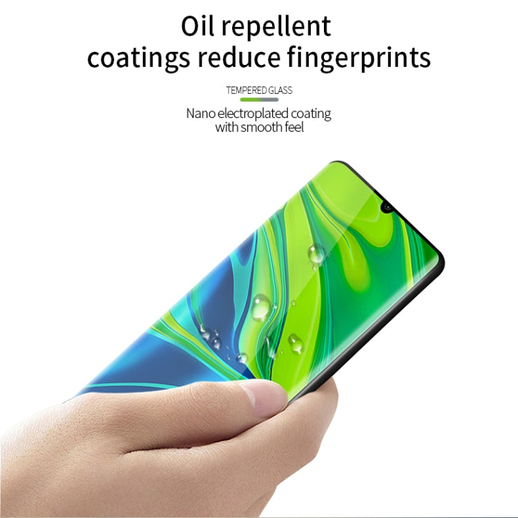 For Xiaomi CC9 Pro / Xiaomi Note10 MOFI 9H 3D Explosion Proof Thermal Bending Full Screen Covered With Tempered Glass Film(Black) -  by MOFI | Online Shopping UK | buy2fix