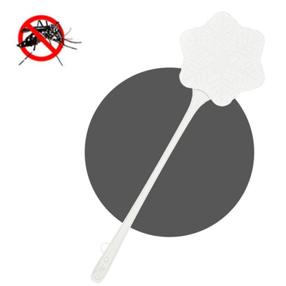 Summer Plastic Fly Swatter Flycatcher, Style:Snowflake Pattern(Dark Light Gray) - Fly Swatter by buy2fix | Online Shopping UK | buy2fix