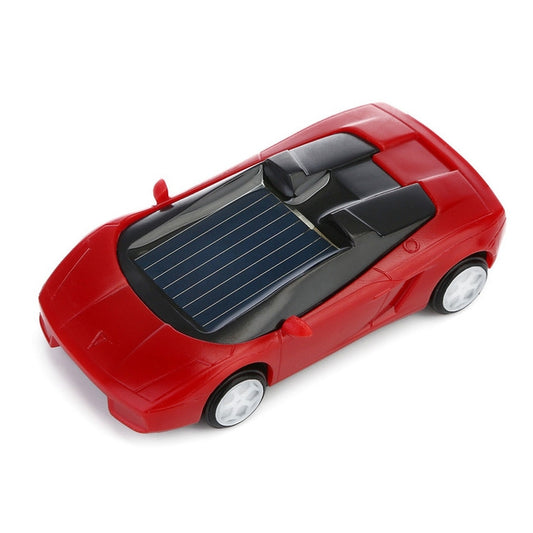 3PCS Solar Toys Car  Powered Mini Car Racer Toy For Kids(Red) - RC Cars by buy2fix | Online Shopping UK | buy2fix