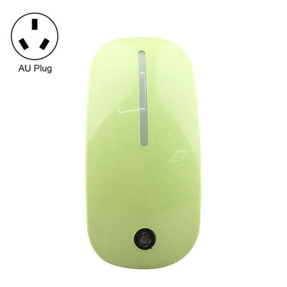 A66 Mouse Type LED Intelligent Light Control Night Light, Plug:AU Plug(Green) - Sensor LED Lights by buy2fix | Online Shopping UK | buy2fix