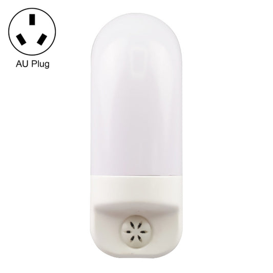 A88 Intelligent Light Sensing LED Bedside Lamp Corridor Aisle Night Light, Plug:AU Plug(Whiite) - Sensor LED Lights by buy2fix | Online Shopping UK | buy2fix