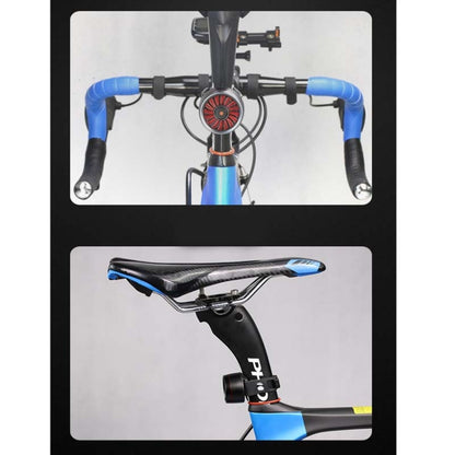 Bicycle Smart Sensor Brake Light USB Tail Light Warning Light(Silver) - Taillights by buy2fix | Online Shopping UK | buy2fix
