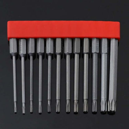 12 PCS / Set Screwdriver Bit With Magnetic S2 Alloy Steel Electric Screwdriver, Specification:9 - Drill & Drill Bits by buy2fix | Online Shopping UK | buy2fix