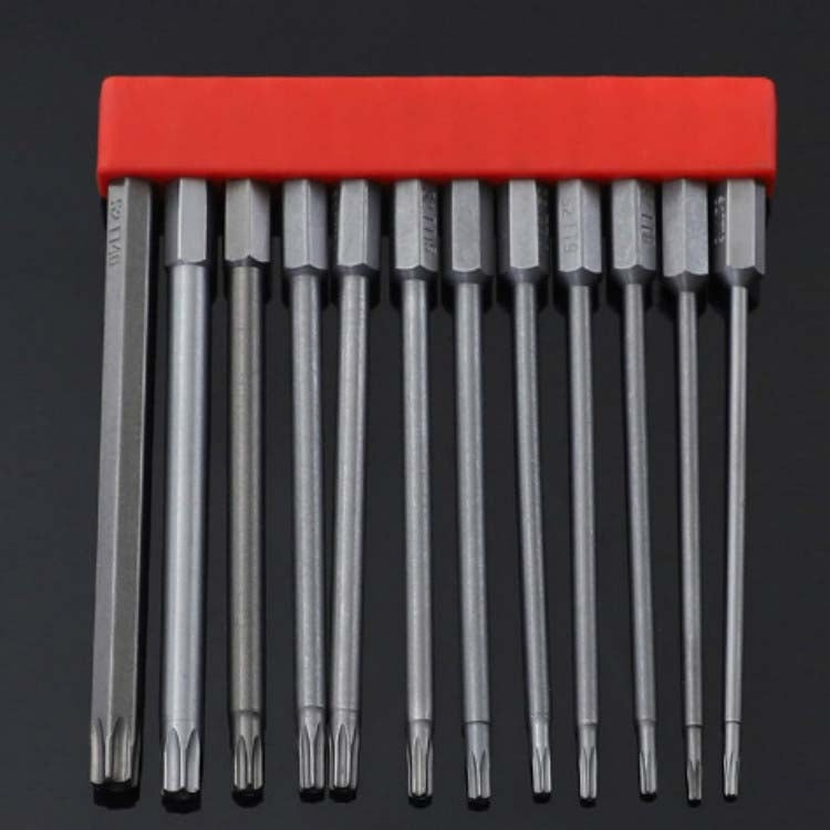 12 PCS / Set Screwdriver Bit With Magnetic S2 Alloy Steel Electric Screwdriver, Specification:10 - Drill & Drill Bits by buy2fix | Online Shopping UK | buy2fix