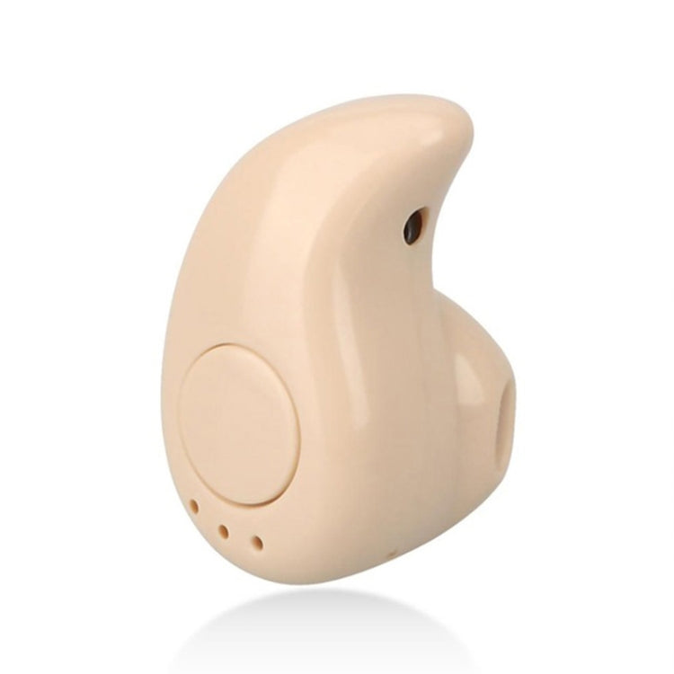 S530 Mini In-ear Sport Handsfree Wireless Bluetooth Earphone, with Microphone(beige) - Bluetooth Earphone by buy2fix | Online Shopping UK | buy2fix