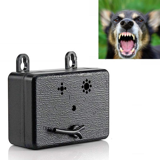 Ultrasonic Dog Repeller Pet Automatic Bark Stopper Dog Training Supplies, Specification: CSB19 (Battery Type)(Black) - Training Aids by buy2fix | Online Shopping UK | buy2fix