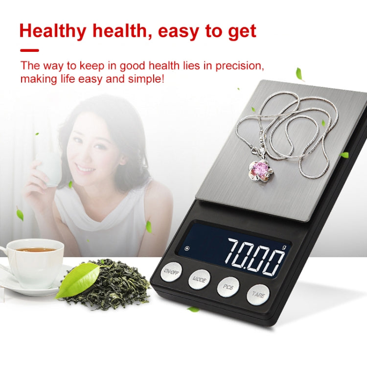 High-Precision Electronic Scale Mini Portable Jewellery Medicine Scale, Style:100g/0.01g - Jewelry Scales by buy2fix | Online Shopping UK | buy2fix