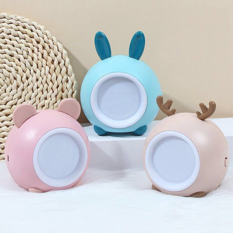 XY010 2 PCS Cute Pet Night Light LED Touch Dimming Dormitory Bedside Light(Pink Bear) - Night Lights by buy2fix | Online Shopping UK | buy2fix