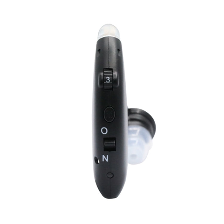 GM-105 Elderly Hearing Aid Sound Amplifier Intelligent Noise Reduction Sound Collector, Style: EU Plug(Fantasy Black) - Hearing Aids by buy2fix | Online Shopping UK | buy2fix