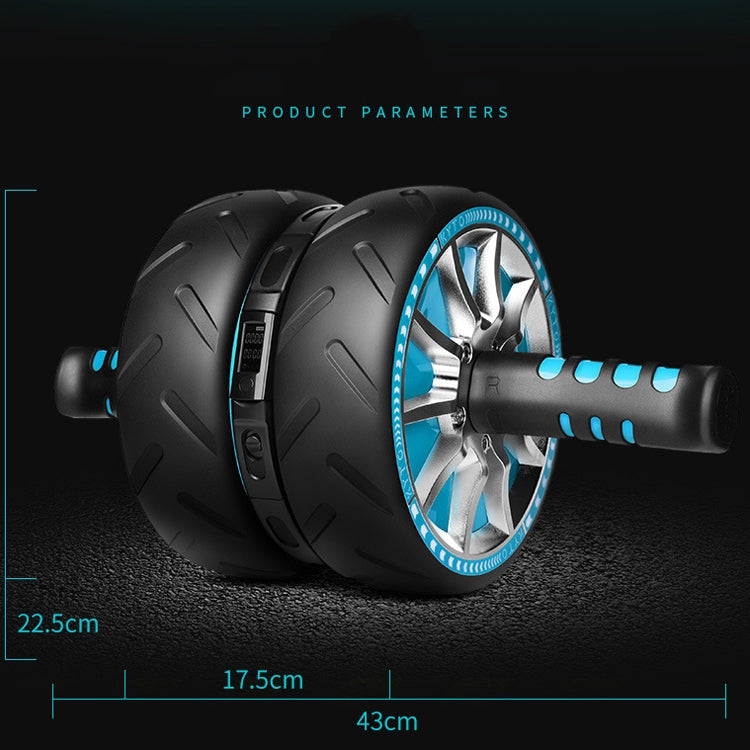 KYTO 2730 Electronic Counting Abdominal Wheel Abdomen Retracting Machine Automatic Rebound Giant Wheel(Red Black) - Fitness Equipments by buy2fix | Online Shopping UK | buy2fix