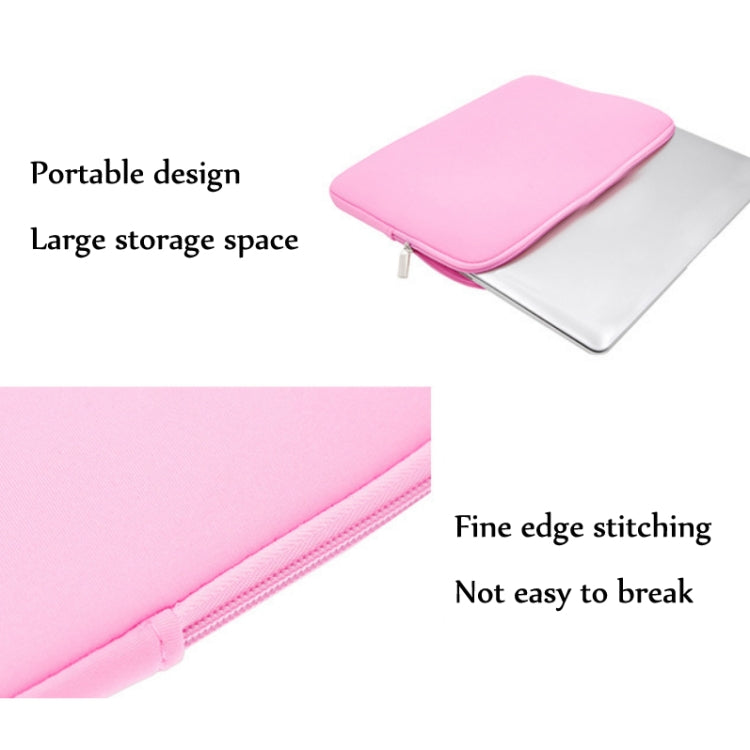 Laptop Anti-Fall and Wear-Resistant Lliner Bag For MacBook 13 inch(Upgrade Pink) - Protective Bags by buy2fix | Online Shopping UK | buy2fix