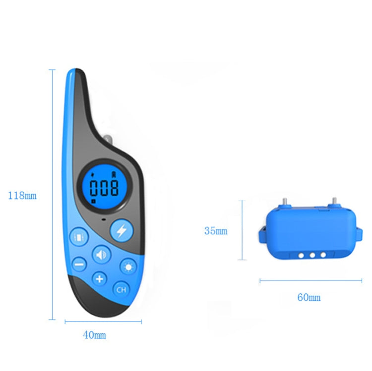 L-818 500M Dog Training Device Rechargeable Remote Control Pet Bark Stopper - Training Aids by buy2fix | Online Shopping UK | buy2fix