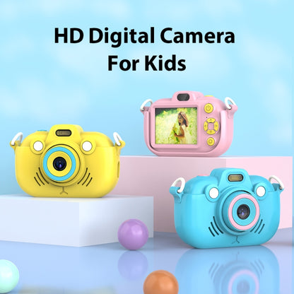 DC502 2.4-Inch 16X Zoom 2.7K Video Recording Children Digital Camera, Color: Pink No Card(UK Plug) - Children Cameras by buy2fix | Online Shopping UK | buy2fix