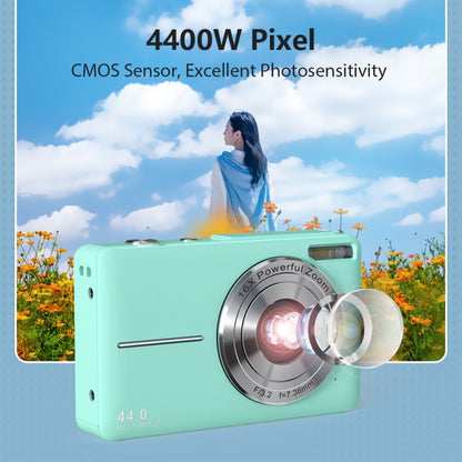 DC403L-AF 2.4-Inch 16X Zoom HD Digital Camera Mini Children Photography Camera EU Plug(Green+32G) - Children Cameras by buy2fix | Online Shopping UK | buy2fix