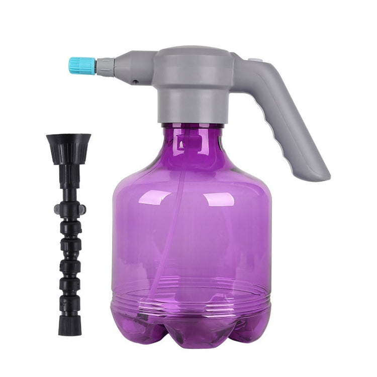 3L Household Garden Electric Watering Can Sprayer, Specification: Purple + Universal Nozzle - Watering & Irrigation by buy2fix | Online Shopping UK | buy2fix