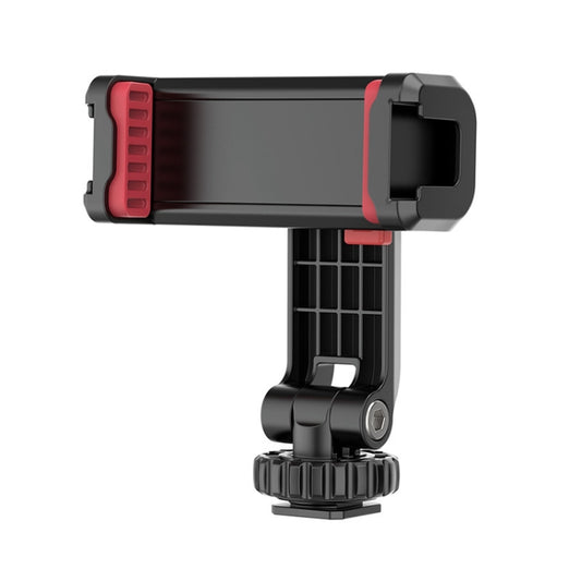 Ulanzi ST-06S Multi-Functional Phone Holder Clamp With Dual Cold Shoe Mounts - Stand by ULANZI | Online Shopping UK | buy2fix