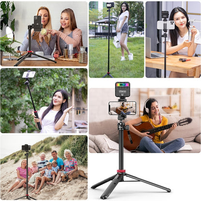 Ulanzi MT-44 42 inch Tripod With Phone Mount Holder(White) - Stand by Ulanzi | Online Shopping UK | buy2fix