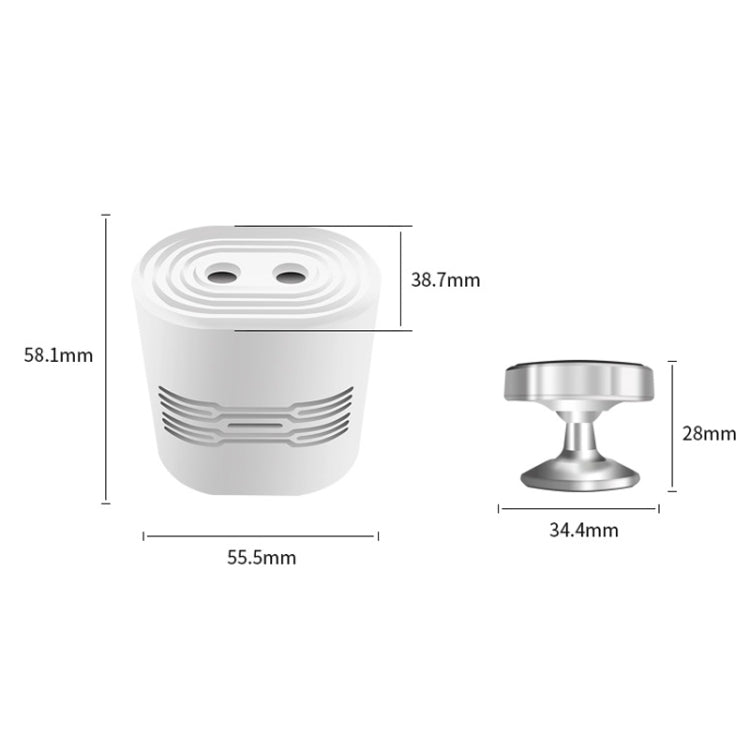 C209 USB Charge Mini Laser Stage Atmosphere Light, Specification: 12 In 1 Style (White) - Stage Lighting by buy2fix | Online Shopping UK | buy2fix