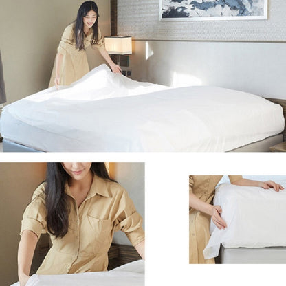 2 PCS Travel Hotel Supplies Disposable Anti-dirty Pillowcase Sheet Quilt Cover Sheet For 2 Person 220x220cm - Bedding by buy2fix | Online Shopping UK | buy2fix