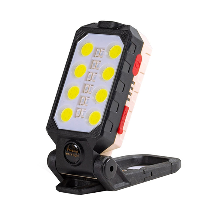 E-SMARTER COB Work Light USB Emergency Flashlight Maintenance Lamp, Style: W598A 8 Hole - Camping Lighting by E-SMARTER | Online Shopping UK | buy2fix