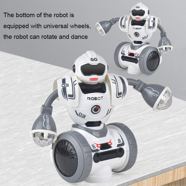 Intelligent Early Education Sound and Light Mechanical Robot Toys, Color: 5 Blue - RC Robots by buy2fix | Online Shopping UK | buy2fix