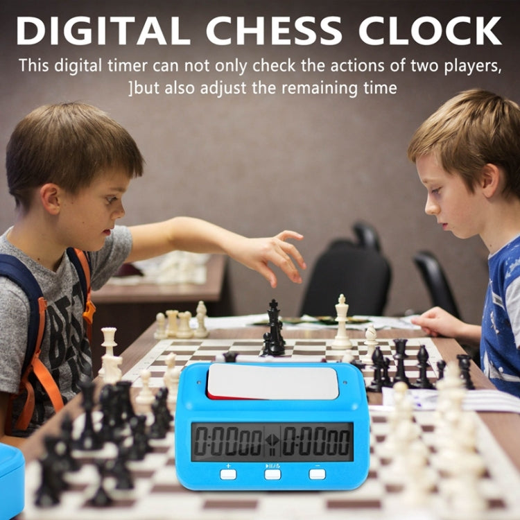 HQT101 Plastic Chess Clock Go Chess Timer(Red Wine) - Alarm Clocks by buy2fix | Online Shopping UK | buy2fix