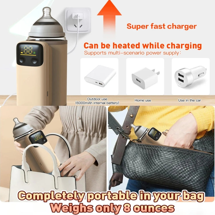 18W Fast Charging Baby Bottle Warmer With Digital Display, Spec: Standard Version - Baby Care by buy2fix | Online Shopping UK | buy2fix