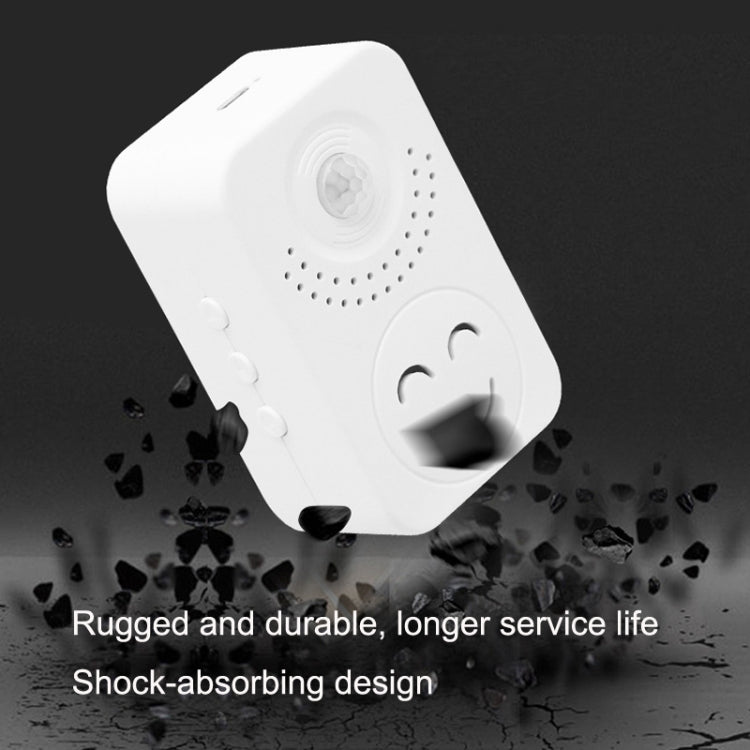 Small Horn Voice Announcement Sensor Entrance Voice Broadcaster Can Used As Doorbell, Specification: Rechargeable Square - Sensor Doorbell by buy2fix | Online Shopping UK | buy2fix