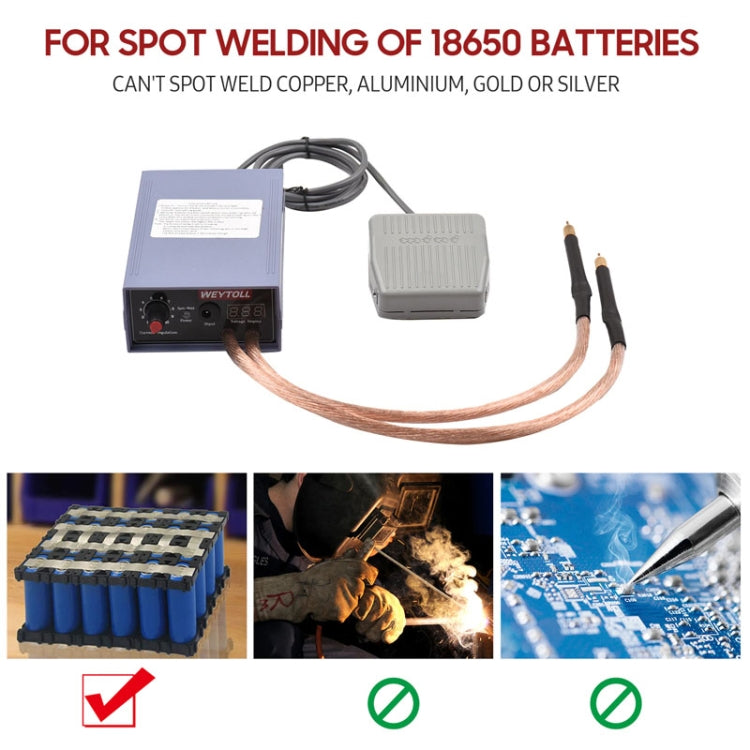 Portable 18650 Battery Spot Welder 5000W High Power Handheld Spot Welding Machine, Style: Automatic Version EU Plug - Others by buy2fix | Online Shopping UK | buy2fix
