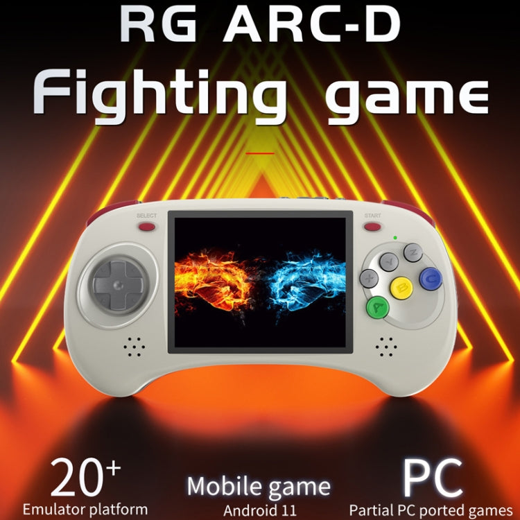 ANBERNIC RG ARC-D Handheld Game Console 4-Inch IPS Screen Linux / Android 11 System Portable Video Arcade 256G(Black) - Pocket Console by ANBERNIC | Online Shopping UK | buy2fix