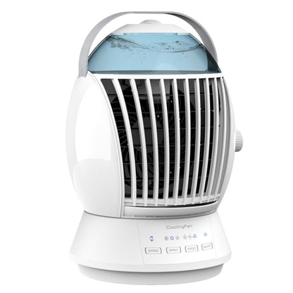 CF-009 USB Touch Spray Humidification Air Conditioning Fan Desktop Office Air Cooler(White) - Electric Fans by buy2fix | Online Shopping UK | buy2fix