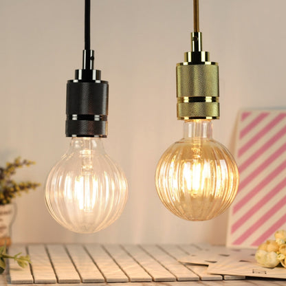 E27 Screw Port LED Vintage Light Shaped Decorative Illumination Bulb, Style: G95 Inner Pineapple Gold color(110V 4W 2700K) - LED Blubs & Tubes by buy2fix | Online Shopping UK | buy2fix