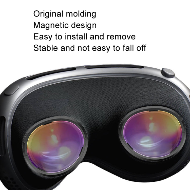 For Apple Vision Pro Magnetic Frame VR Glasses Smart Accessories, Style: 1.61 Refractive Index Frame+0-300 Degree Lens - VR Accessories by buy2fix | Online Shopping UK | buy2fix
