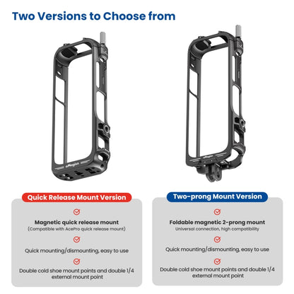 For Insta360 X4 aMagisn Metal Protective Housing Frame Quick Release Version - Mount & Holder by aMagisn | Online Shopping UK | buy2fix