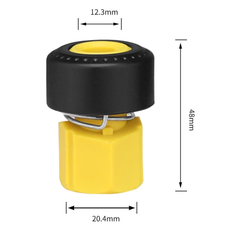For Karcher K Series Car Washer Accessories Inlet Outlet Quick Plug Faucet Universal Adaptor Exhaust Valve - Car Washer & Accessories by buy2fix | Online Shopping UK | buy2fix