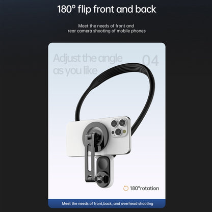 Magnetic Hanging Neck Holder For Mobile Phones/Action Cameras(Glacier Blue) -  by buy2fix | Online Shopping UK | buy2fix