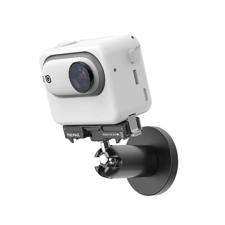For Insta360 GO 3 HEPAIL Camera Bracket, Style: Magnetic - Mount & Holder by HEPAIL | Online Shopping UK | buy2fix