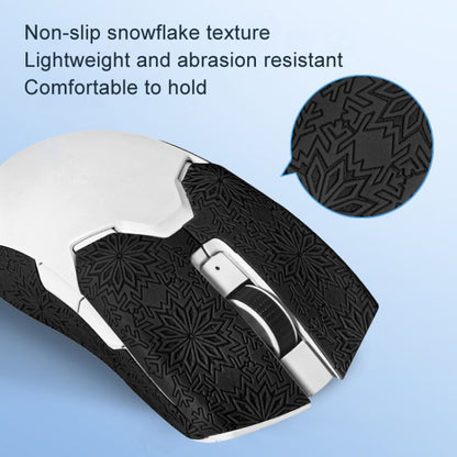 Snowflake Pattern Anti-slip Mouse Stickers For Razer Viper Mini Blue Half Surround - Silicone / Sticker by buy2fix | Online Shopping UK | buy2fix