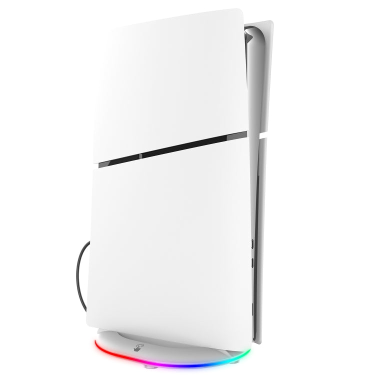 For Sony PS5 Slim IPEGA Universal Game Console Vertical Cooling Base Holder, Color: Colorful White - Holder by IPEGA | Online Shopping UK | buy2fix