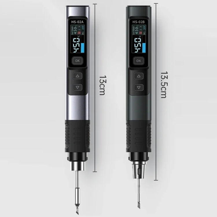 FNIRSI Portable Constant Temperature Soldering Iron Set, Model: HS-02A Standard 6 Head - Soldering Iron Set by FNIRSI | Online Shopping UK | buy2fix