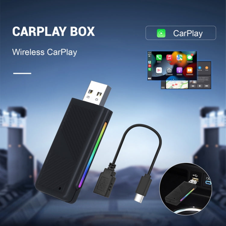 Universal Original Wired CarPlay To Wireless CarPlay Box(Standard) - Bluetooth Adapters by buy2fix | Online Shopping UK | buy2fix